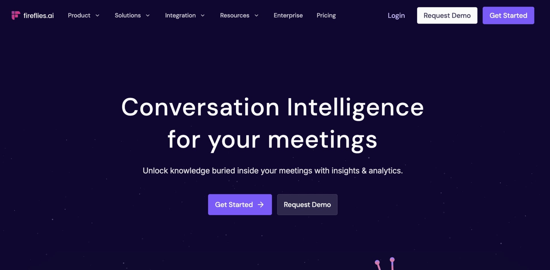 Fireflies' conversational intelligence software