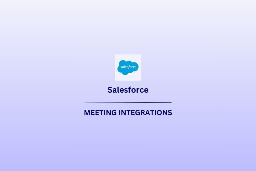 How to Set Up Your Online Meeting Salesforce Integration: EASILY