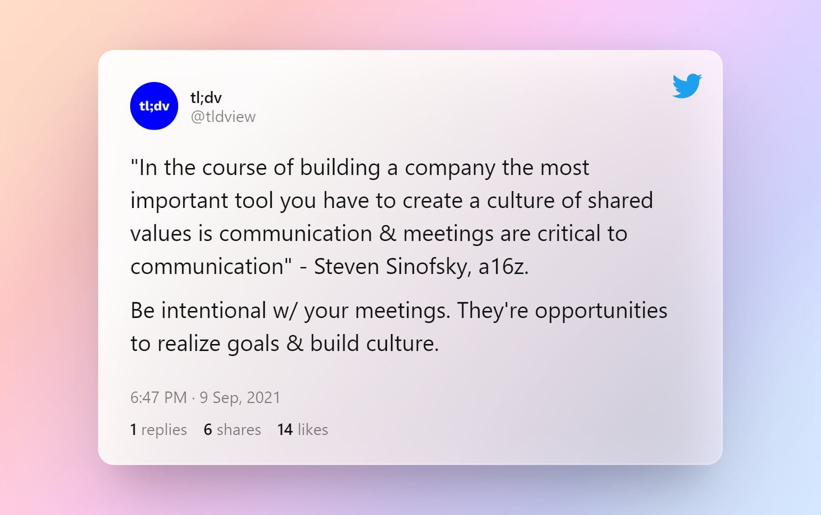tl;dv es una extensión de Google Chrome para grabar Google Meet .