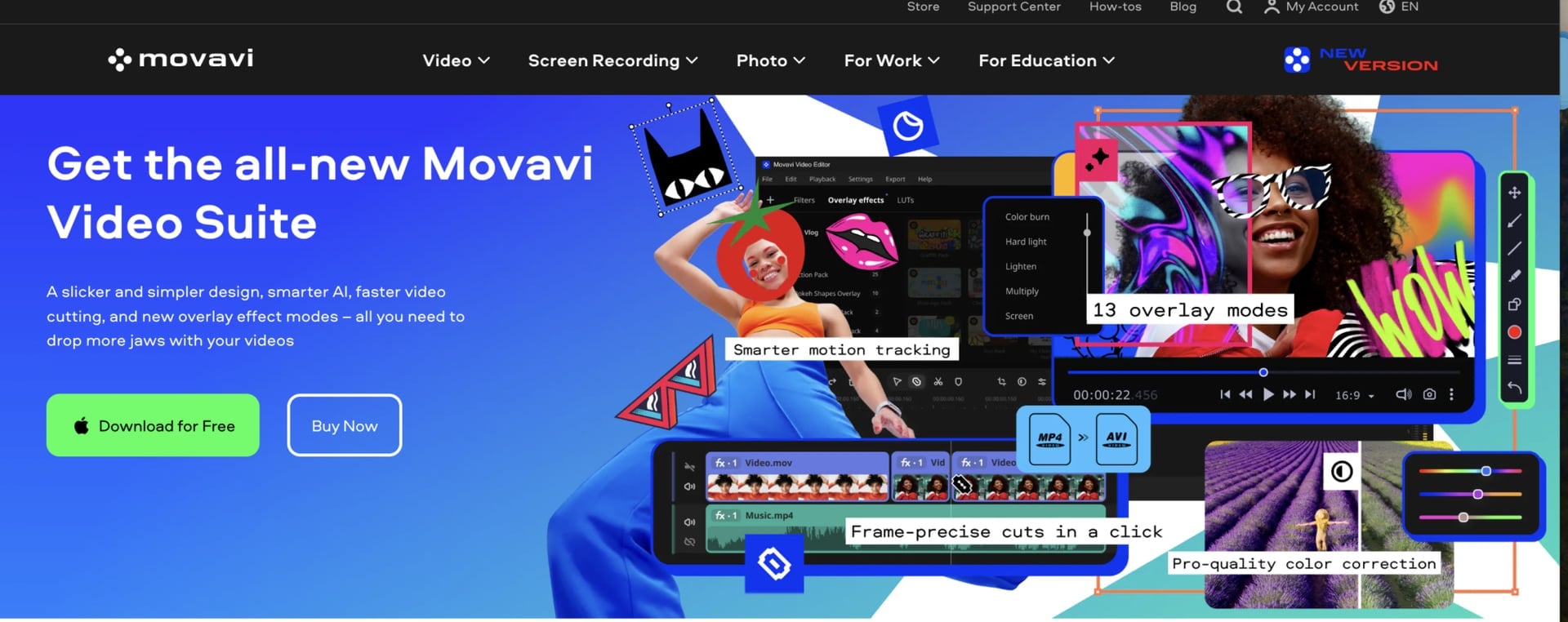 movaviビデオエディターヒーロー