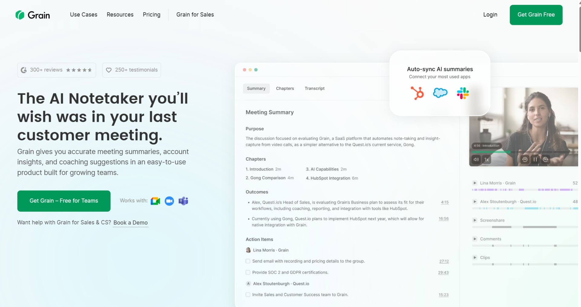 Nueva página web de Grain