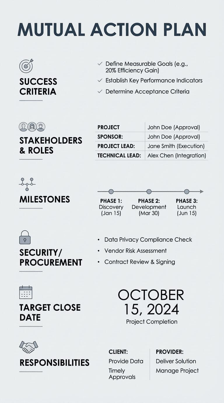 MAP (mutual action plan) Template