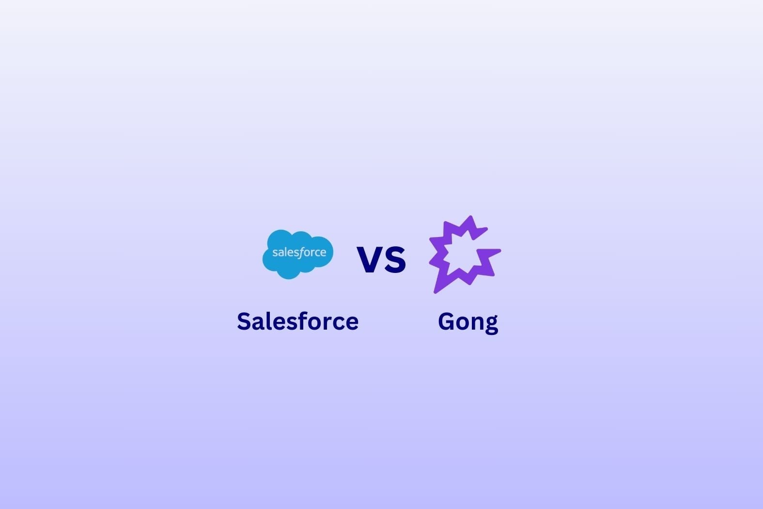 Gong vs Salesforce: ¿Cuál es la mejor plataforma de ventas para tus reuniones?