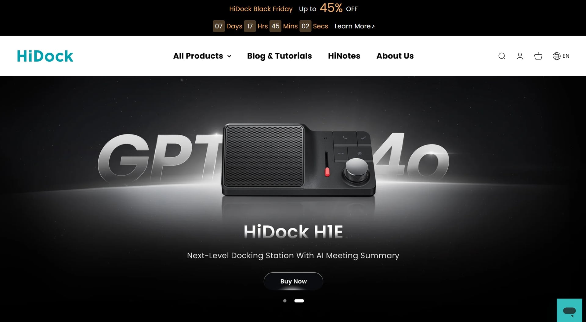 Домашняя страница Hidock
