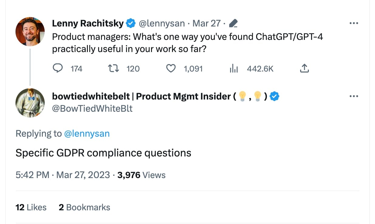 GDPR Tweet