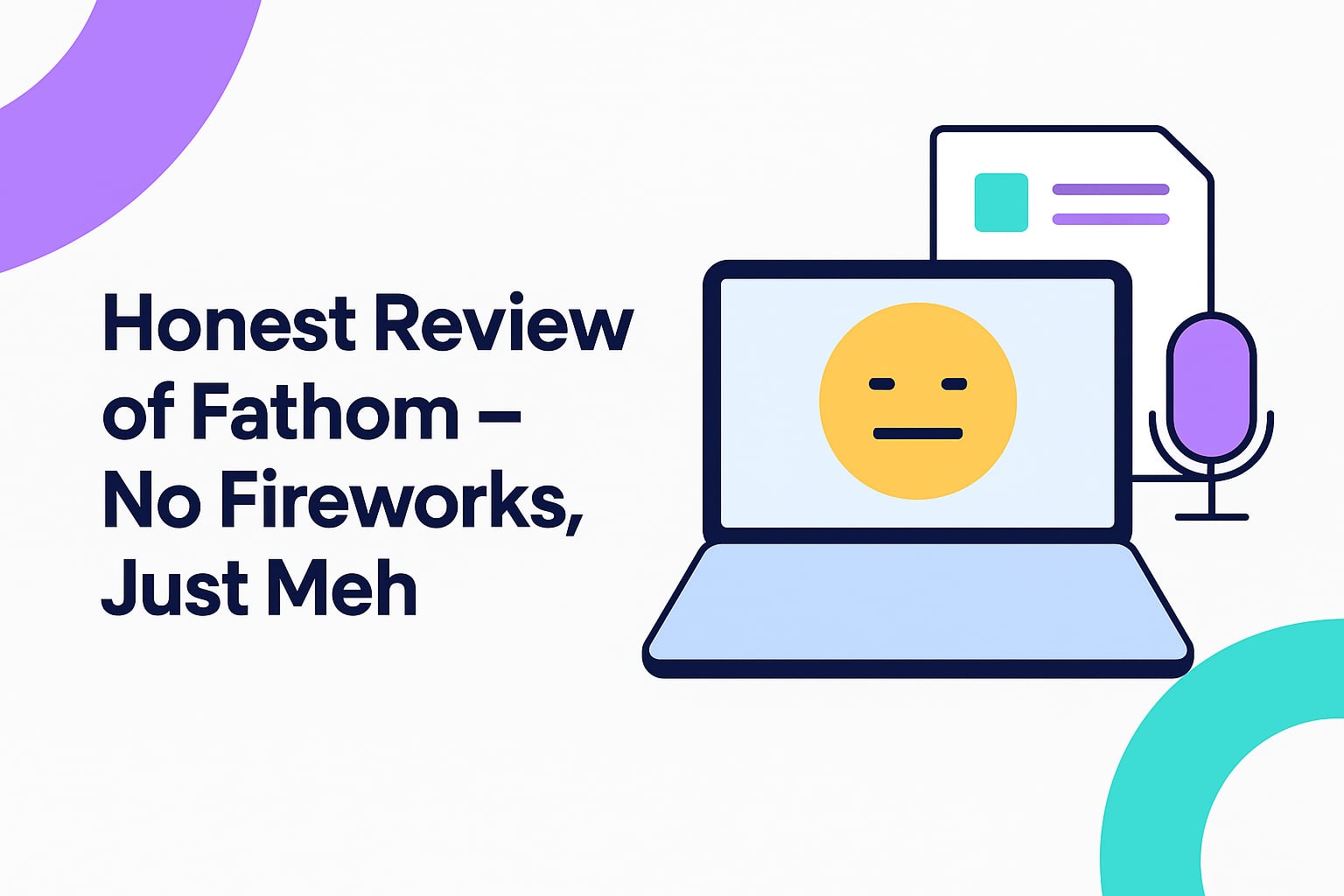 Честный обзор ИИ « Fathom » (обновлено в сентябре 2026 года): никаких сенсаций, просто «ну, так себе»