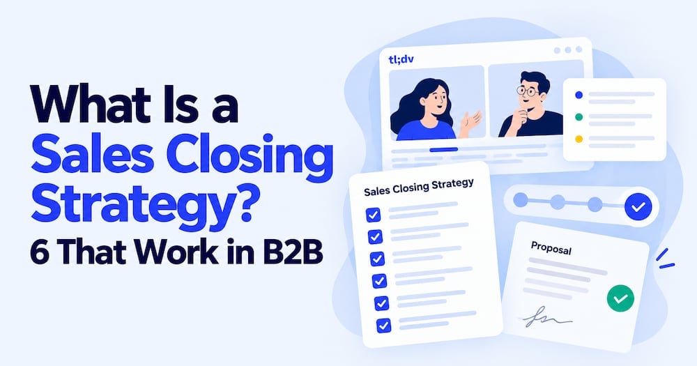 What Is a Sales Closing Strategy? Definition, 6 Strategies and How to Coach Them From Calls