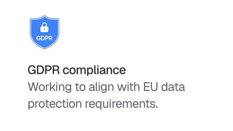 Работа над GDPR