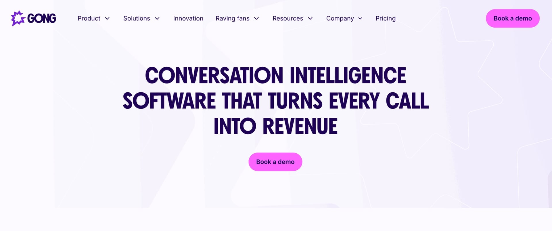 Gong conversation intelligence software