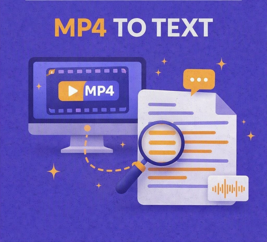 How to Convert MP4 to Text (Fast, Free, and Accurate)