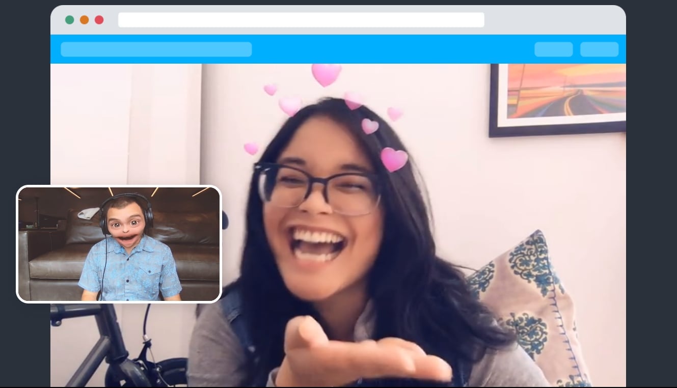 Snap Camera google meet visual effects tool