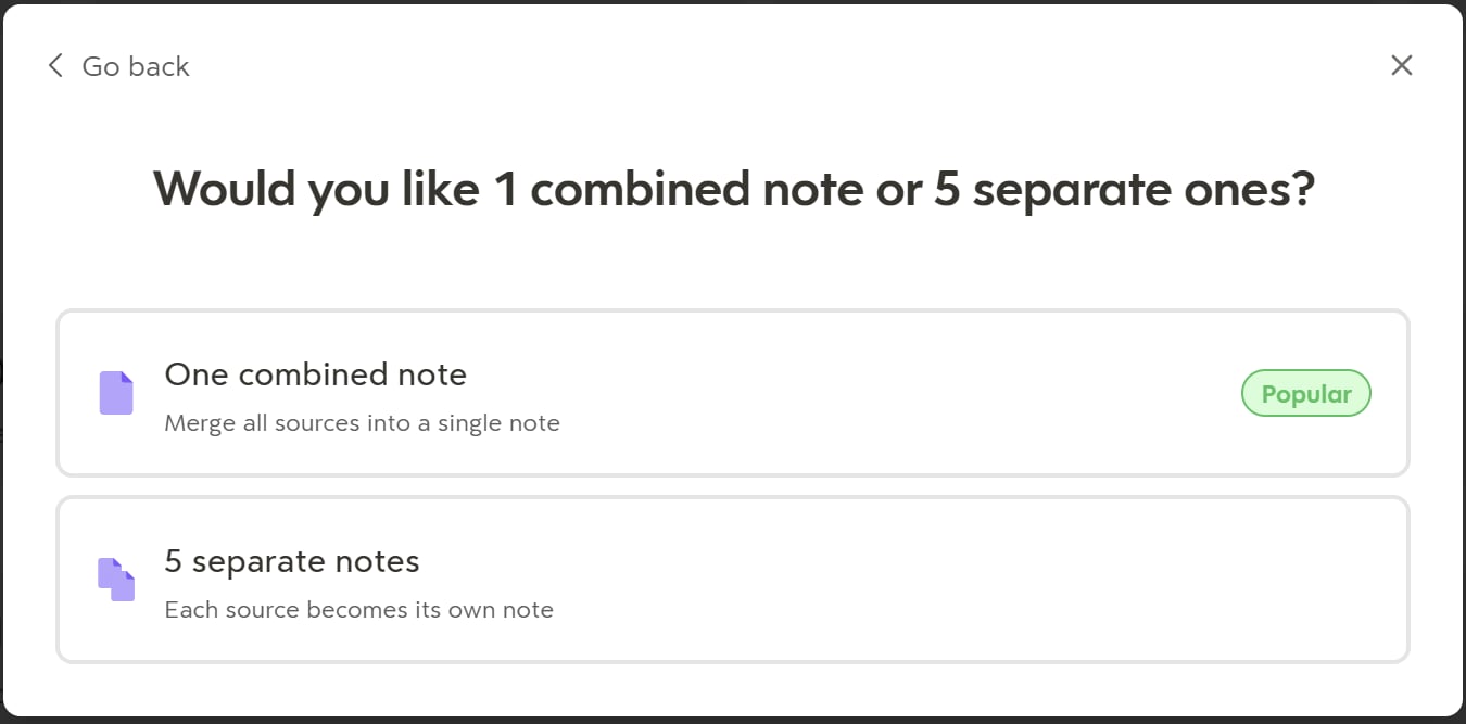 Turbo AI: would you rather have one master document or 5 individual ones?