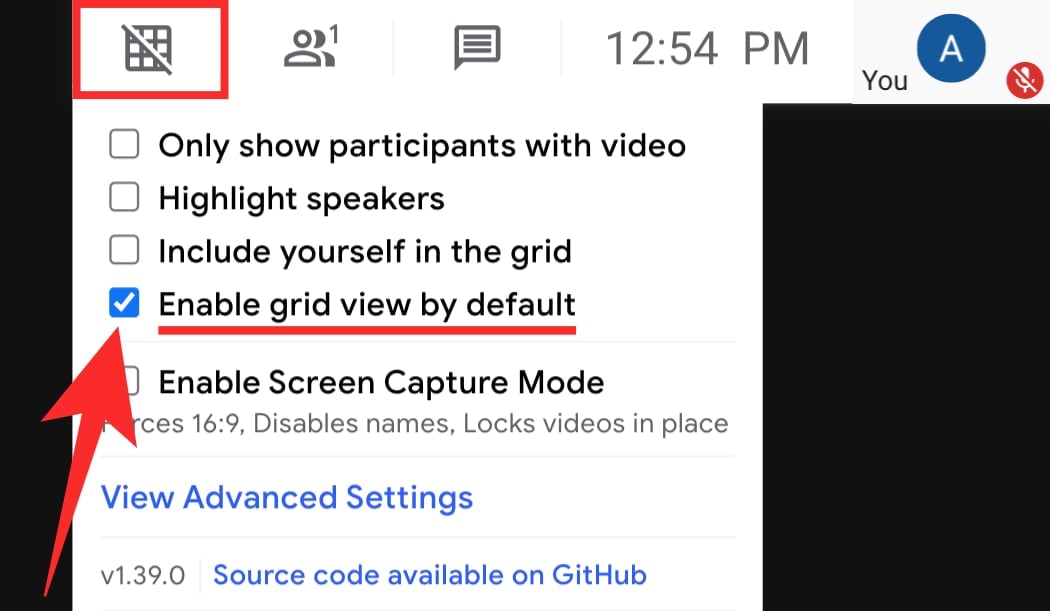 Como ver todos em Google Meet com visualização em grade