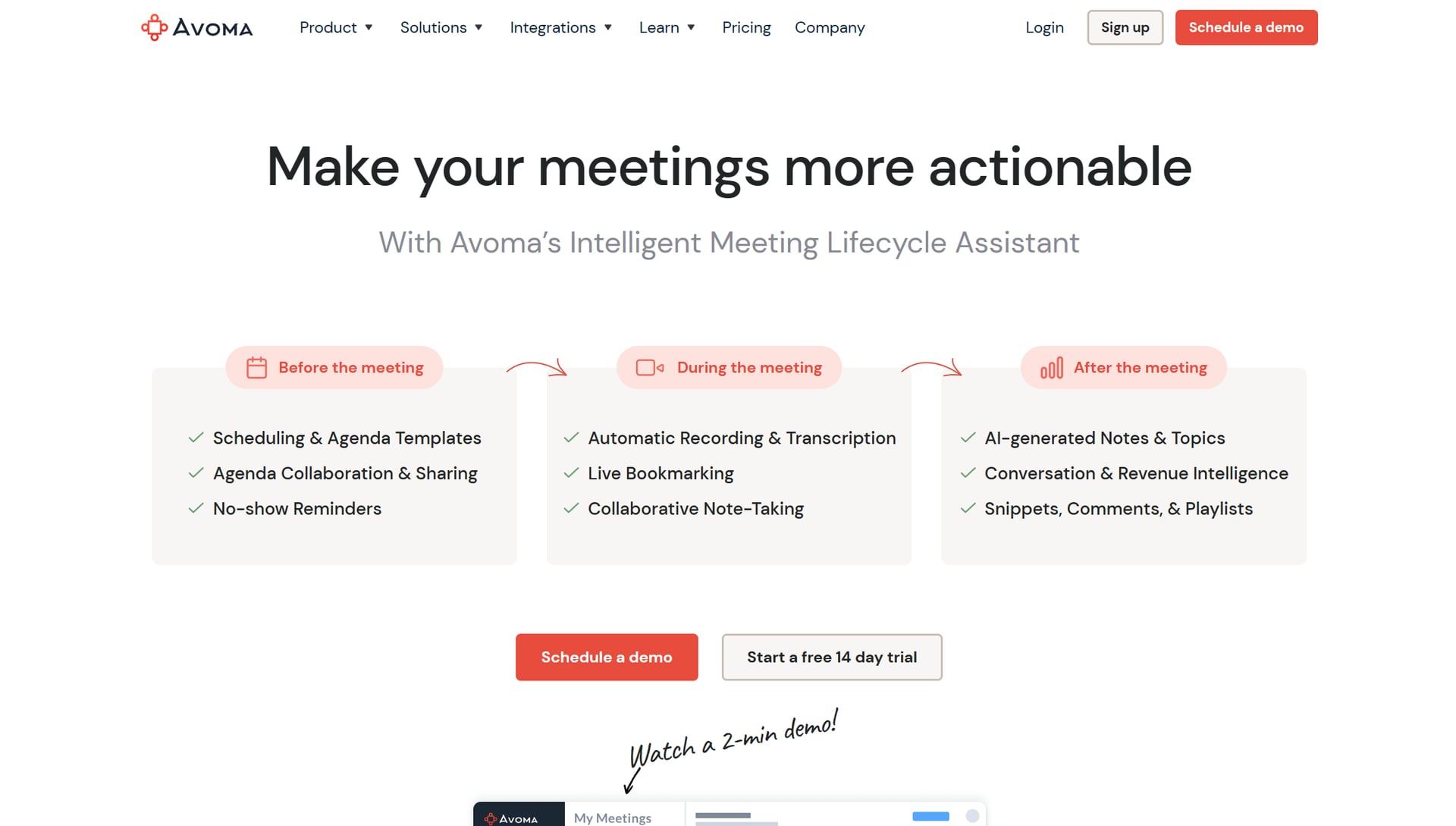 Is Avoma the best competitor?