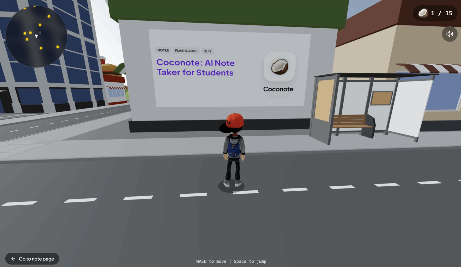 Coconote's VR game took me by surprise.