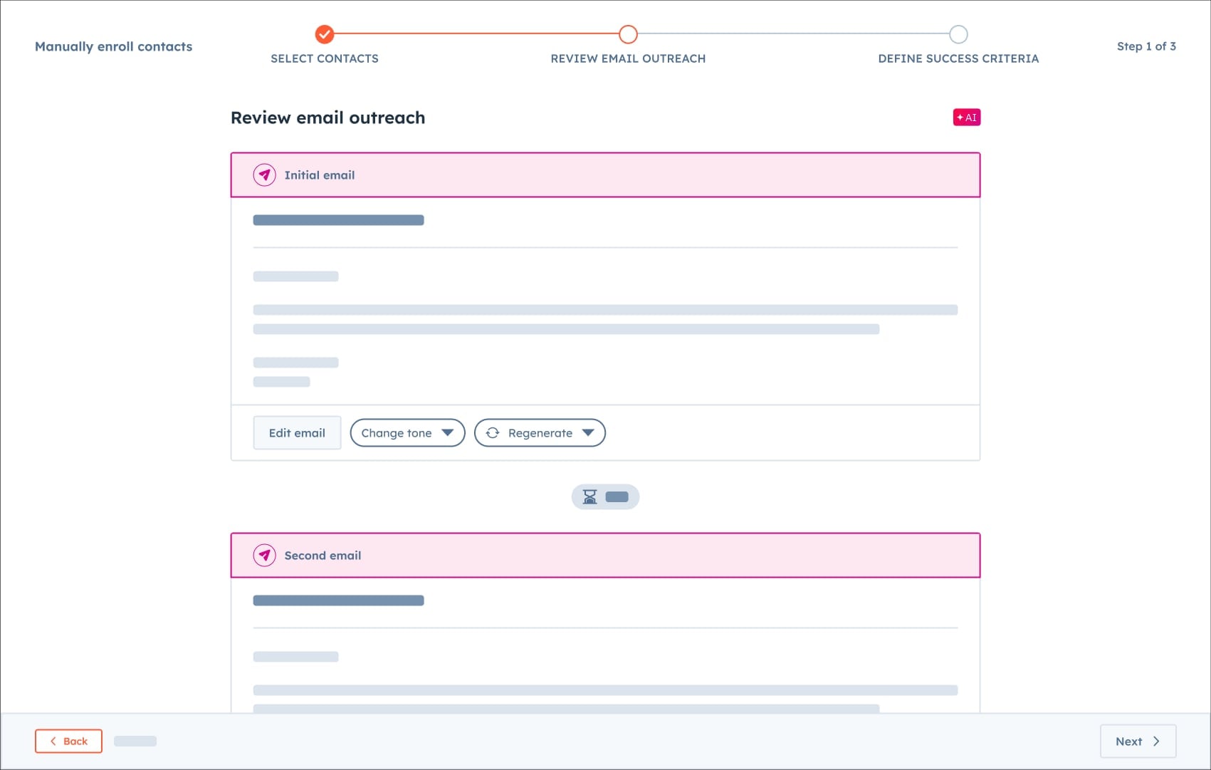 Agente de prospección de Hubspot