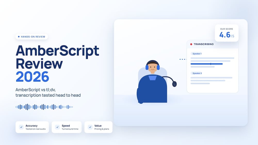 Обзор AmberScript 2026: я проверил его на соответствие официальной государственной стенограмме