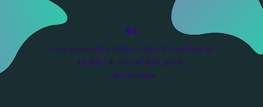 UX ist wie ein Witz - ausgezeichnetes Zitat in Bezug auf die Baumprüfung ux