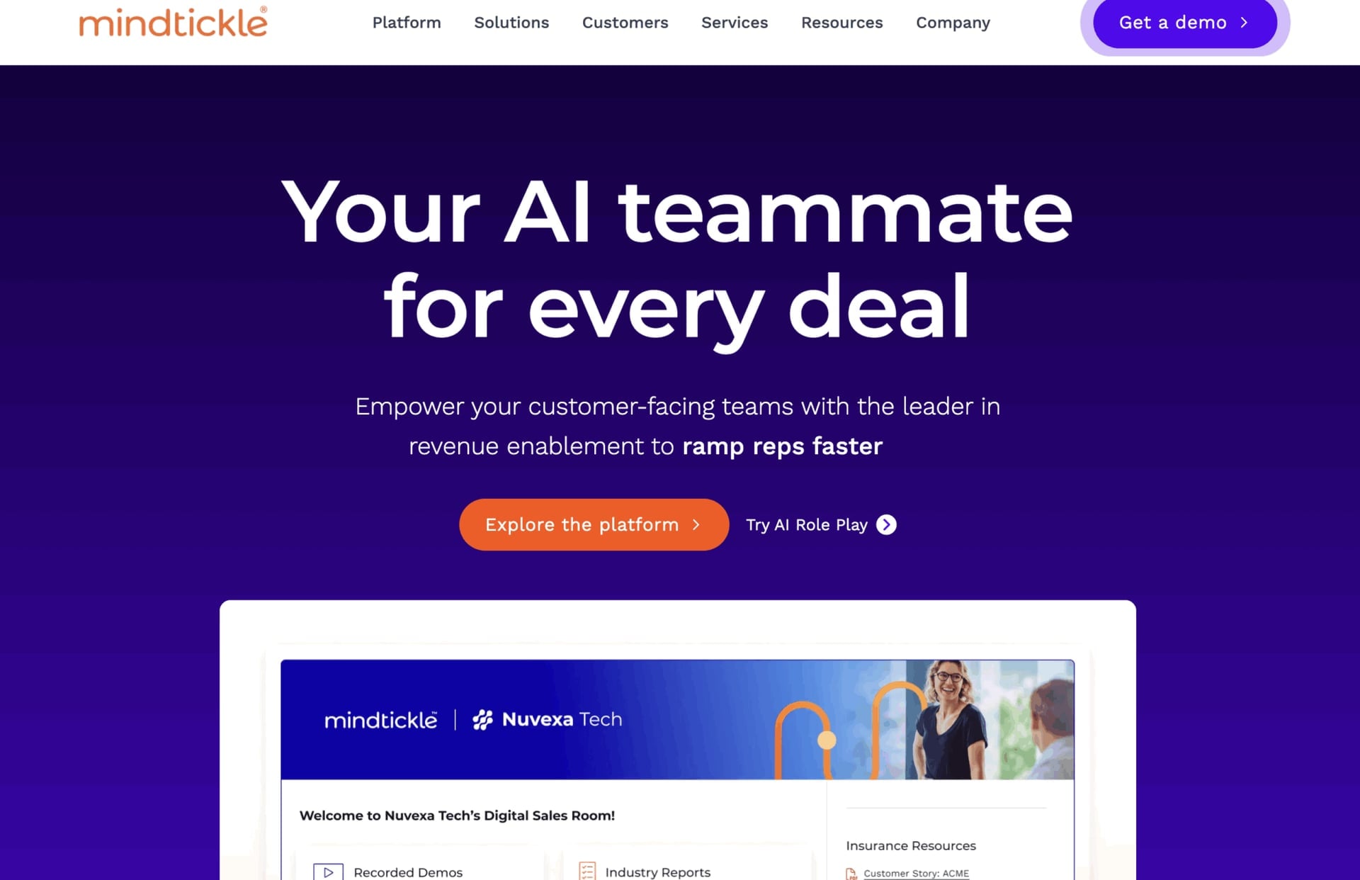 Mindtickle AI 2026 hero