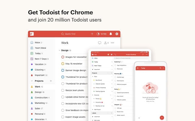 Todoist Google extension for teachers