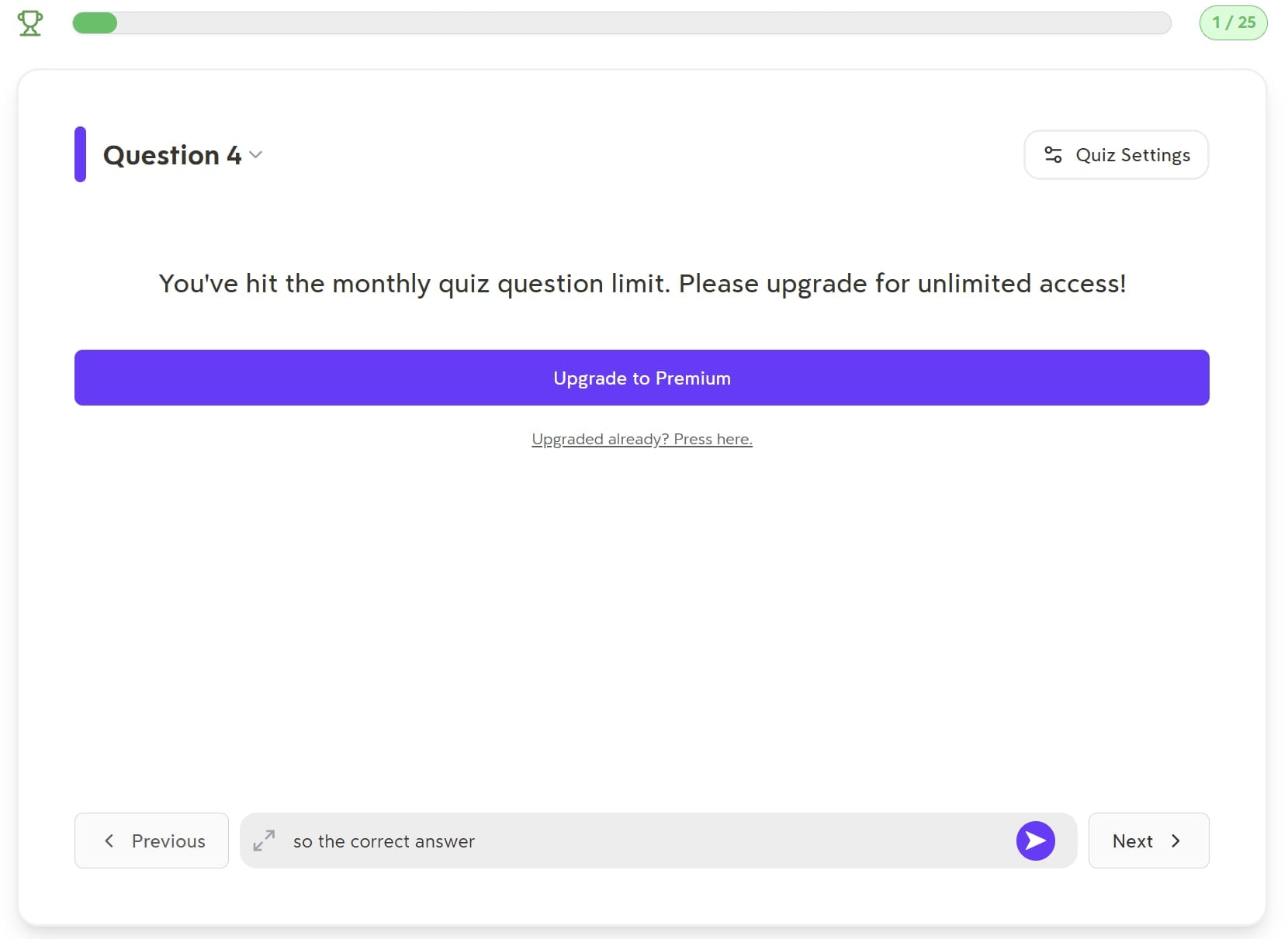 Turbo AI paywall.