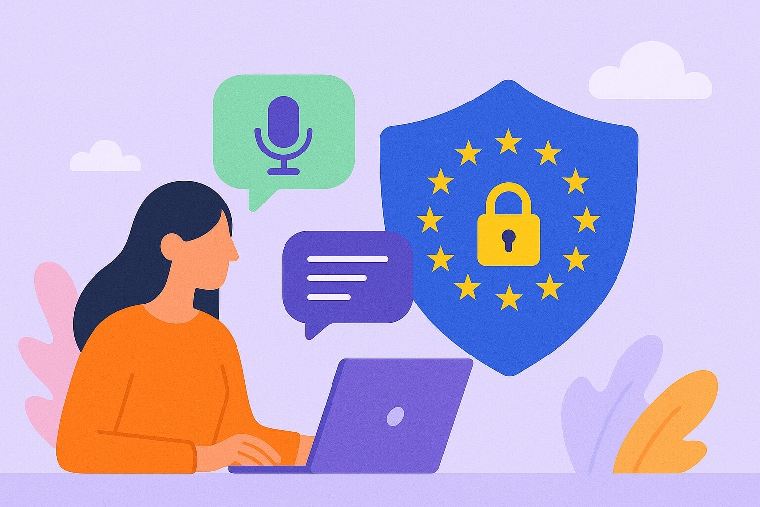 Помощники для встреч с искусственным интеллектом, соответствующие требованиям GDPR