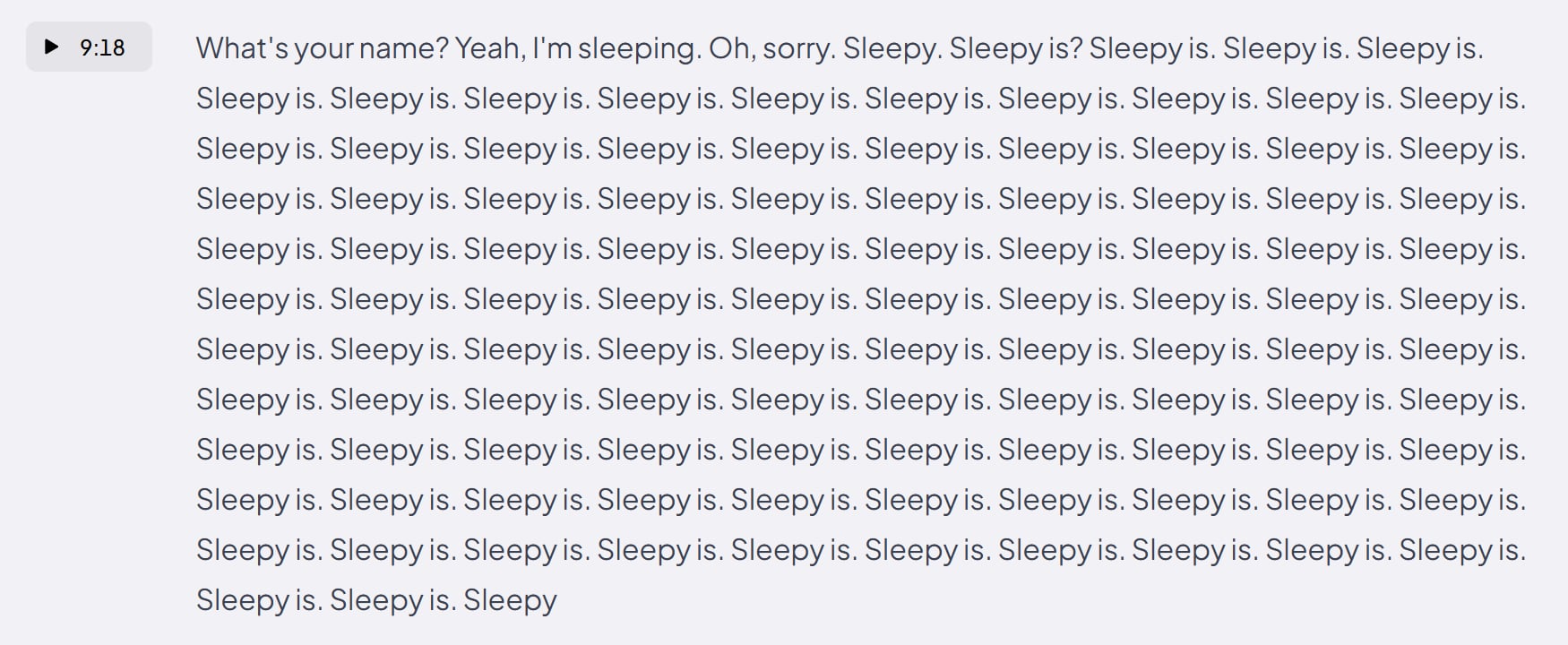 Coconote's transcription is broken.